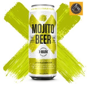 Bia X-Mark Mojito 5.9% -Thùng 12 Lon x 500ml