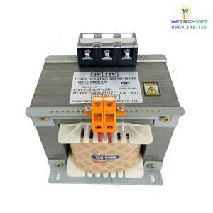 Biến áp 1 Pha 220V ra 12V-1.2KVA (100A)