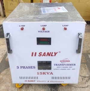 Biến áp cách ly 3 Pha 380V/200V-220V 15KVA-Dây Đồng