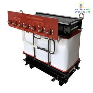 Biến áp cách ly 3 Pha 380V/220V 80KVA – Dây Đồng
