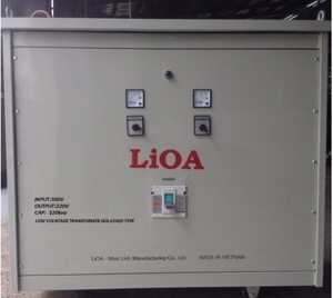 Biến áp Lioa đổi nguồn hạ áp 3 pha cách ly 3K322M2DH5YC