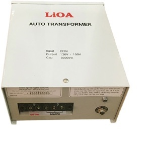 Biến áp Lioa đổi nguồn hạ áp DN030 - 1 pha