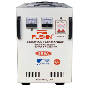 Biến áp tự ngẫu 1 Pha 220V/110V 5KVA-Thông Dụng