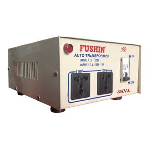 Biến áp tự ngẫu 1 Pha 220V/110V 3KVA-Dây Đồng