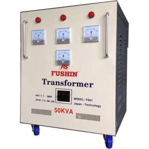 Biến áp tự ngẫu 3 Pha 380V/220V 50KVA – Dây Đồng