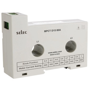 Biến Dòng Bảo Vệ Động Cơ Selec MPCT D15 80A