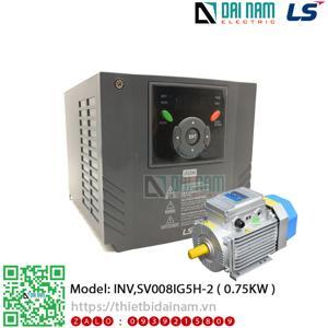 Biến tần 3P 220V 0.75kW (1HP) LS INV,SV008IG5H-2