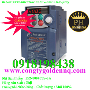 Biến tần Fuji FRN0004C2S-2A 0.4kW 3 Pha 220V