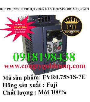 Biến tần Fuji FVR0.75S1S-7E