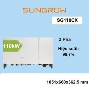 Biến tần Inverter hòa lưới Sungrow SG110CX 110kW 3 Pha 380V