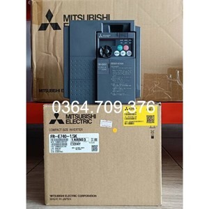 Biến tần Mitsubishi FR-E740-1.5K - 1.5kW 3 Pha 380V