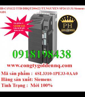 Biến tần Siemens 160kW 3P 380V 6SL3310-1PE33-0AA0