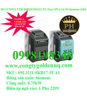 Biến tần Siemens 6SL3211-0KB17-5UA1