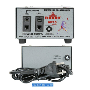 Biến thế đổi điện Robot 1 pha 600VA (Dây nhôm)