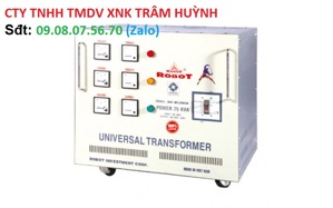 Biến thế đổi điện Robot 3 pha 10KVA (Dây nhôm)