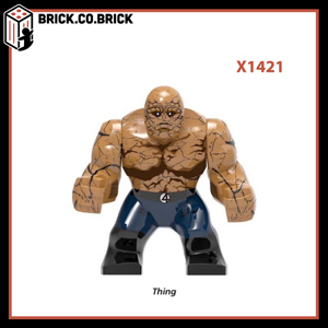 Đồ chơi lắp ghép Bigfig nhân vật siêu anh hùng Thing Fantastic Four Marvel DC X1421