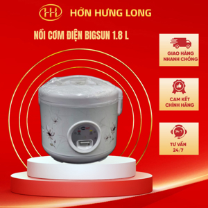 Nồi cơm điện Bigsun BR-18 - Nồi cơ, 1.8 lít, 700W