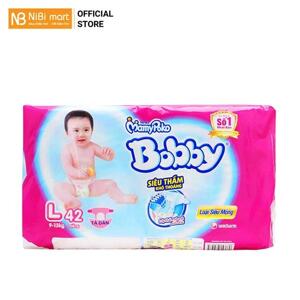 Bỉm Bobby siêu mỏng L42