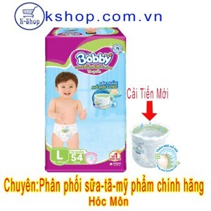 Tã quần cho bé Bobby L54 - 54 miếng (9-13kg)