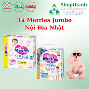 Tã quần cho bé Merries M76 - 6-11kg