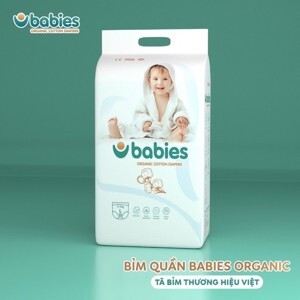 Bỉm dán Babies Orgianic NB76/S66/M56/L46