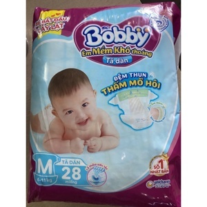 Tã giấy siêu mỏng Bobby L68