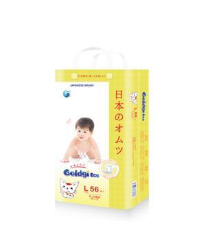 Bỉm dán Goldgi Size L56 (9-14KG)