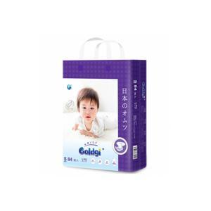 Bỉm dán GOLDGI  Size S 84 miếng cho trẻ từ 4-8kg