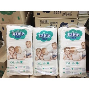 Bỉm dán Kibie Hàn Quốc S50/M48/L44/XL42