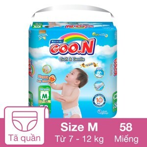Tã quần Goo.n M58 (dành cho trẻ từ 6-10kg)