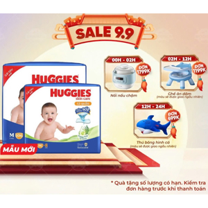 Tã dán Huggies Dry M80 (dành cho trẻ từ 5-10kg)