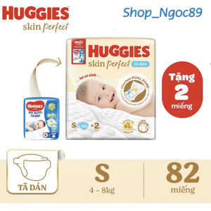 Tã dán Huggies Dry M80 (dành cho trẻ từ 5-10kg)