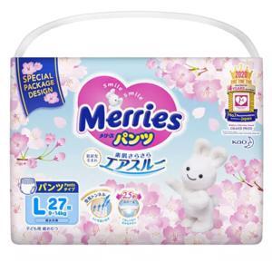 Tã quần Merries L27 (dành cho trẻ từ 9-14kg)