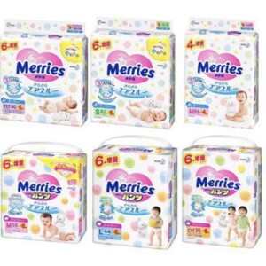 Miếng lót sơ sinh Merries Newborn SS96 (dành cho trẻ dưới 5kg)