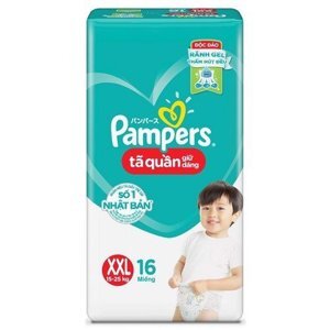 Tã giấy Pampers XL16 (dành cho bé từ 13kg trở lên)