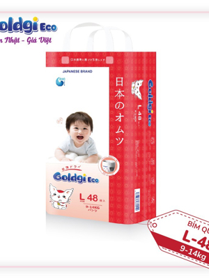 Bỉm quần Goldgi L48 (9-14kg)