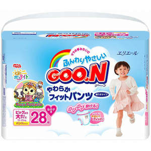 Tã quần Goo.n XXL28 (dành cho bé gái từ 13-25kg)