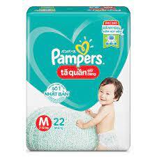 Tã quần Pampers M22