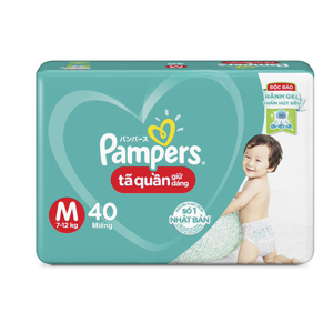 Tã quần Pampers M40