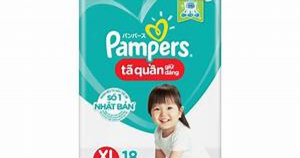 Tã quần Pampers XL18