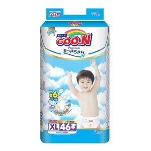 Bỉm - Tã dán Goon Premium XL46 - 46 miếng (cho bé 12-20kg)