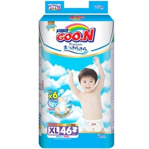 Bỉm - Tã dán Goon Premium XL46 - 46 miếng (cho bé 12-20kg)