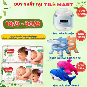 Bỉm - Tã dán Huggies Platinum siêu cao cấp size S - 82 miếng (Cho bé 4 - 8kg)