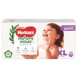 Bỉm - Tã dán Huggies Platinum siêu cao cấp size S - 82 miếng (Cho bé 4 - 8kg)