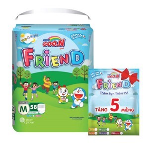 Bỉm - Tã quần Goon Friend size M - 54 miếng (cho bé 7 - 12kg)