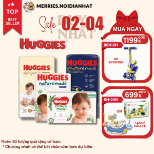 Bỉm - Tã quần Huggies Platinum Naturemade size XXL 26 miếng (Cho bé > 15kg)