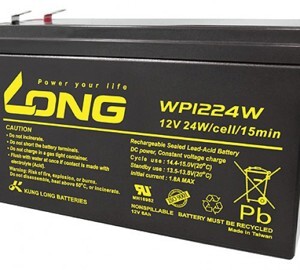 Bình ắc quy kín khí Long 12V-6Ah SLIM (WP1224W)