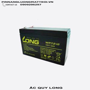 Bình ắc quy kín khí Long 12V-7.2AH (WP7.2-12)