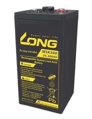 Bình ắc quy kín khí Long 2V-300Ah MSK300