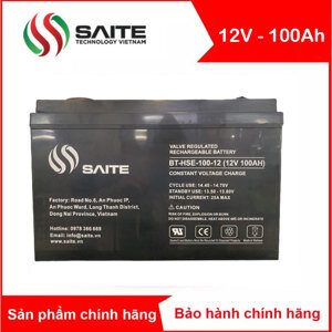 Bình ắc quy SAITE BT-HSE-100-12 12V100AH